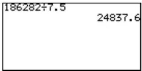 186282÷7.5 24837.6