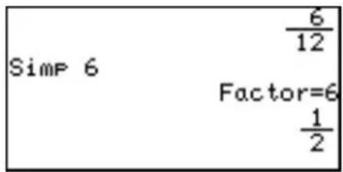 Simp 6 6 12 Factor=6 1/2