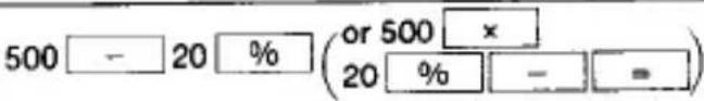 SHARP EL-6071 - Calculation - 2