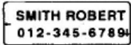 SMITH ROBERT 012-345-67894
