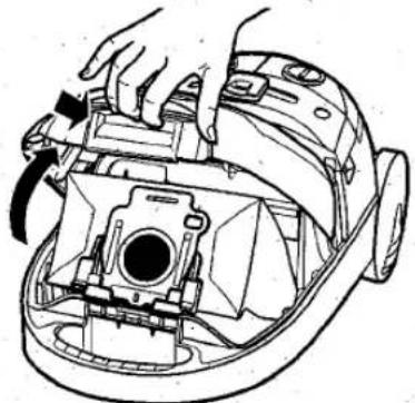 PANASONIC MC-E977 - Indicador do estado do saco do pó - 4