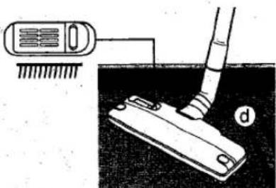 PANASONIC MC-E977 - Selector de posição da escova - 1