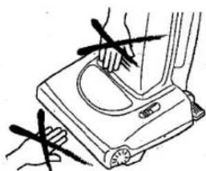 PANASONIC MC=E461 - When using this vacuum cleaner, please observe these basic precautions. WARNING: To reduce the risk of fire, electric shock, or injury: - 7