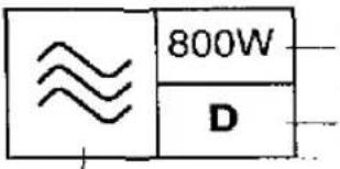 800W D