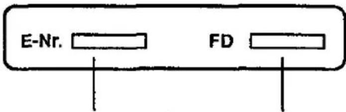 E-Nr. FD