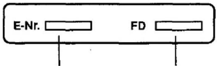 E-Nr. FD