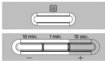 10 min. 1 min. 10 sec. - +