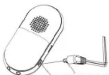 MOTOROLA MBP621-3 - Einlegen der Batterie und Anschließen des Elterngeräts an den Strom - 2