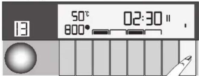GRUNDIG GWN48430CX - Maschine anhalten (Pause): - 1