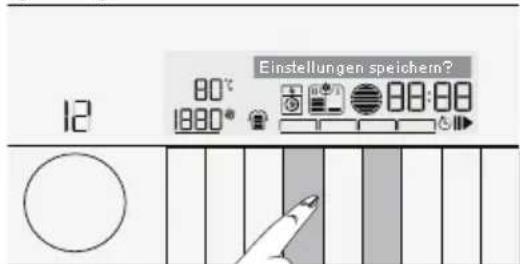 12 80°C 1800° Einstellungen speichern? 80:00
