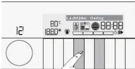 12 80°C 1800° Lautstärke: Gering 88:88
