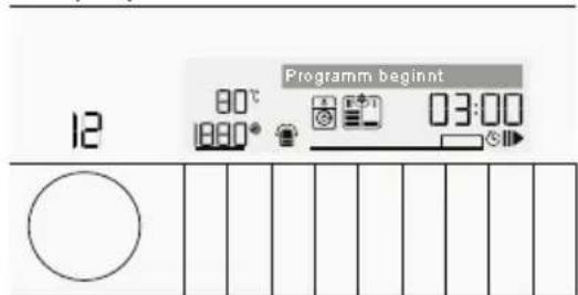 12 80°C Programm beginnt 18:00 03:00 ○