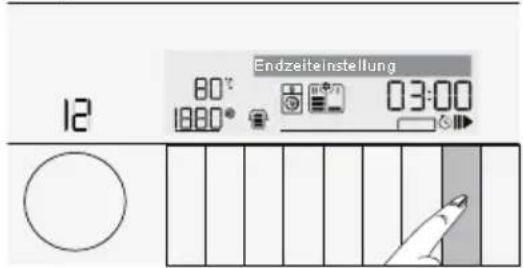 Endzeiteinstellung 80° 18:00 03:00 12 ○