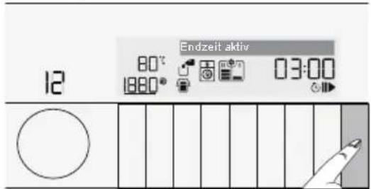 Endzeit aktiv 12 80° 1880° 03:00