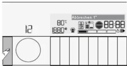GRUNDIG GWN 58482 C - Programme abbrechen - 1
