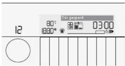 Tür gesperrt 12 80° 03:00 1880°