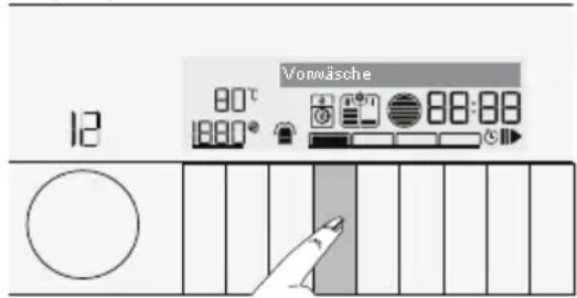 12 Vonwäsche 80°C 80°C 88:88 ○ ○