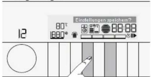 Einstellungen speichem? 12 80° 80° 88:88