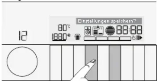 12 Einstellungen speichern?