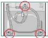 BOSCH WAE32340 - Transportsicherungen entfernen - 3