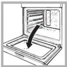 Hotpoint Ariston FK 65 X - De ovendeur reinigen - 1