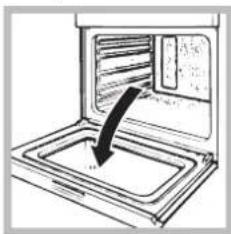 Hotpoint Ariston FC 83.1 - De ovendeur reinigen - 1
