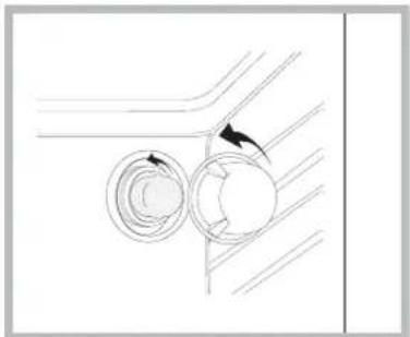 Hotpoint Ariston F 1032.1 - Lampenaustausch - 1