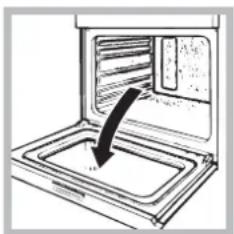 Hotpoint Ariston F 1032.1 - De ovendeur reinigen - 1