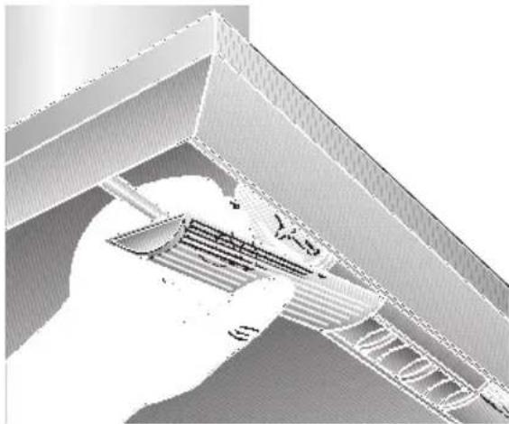 BOSCH DKE625E - Replacing the light bulbs - 1