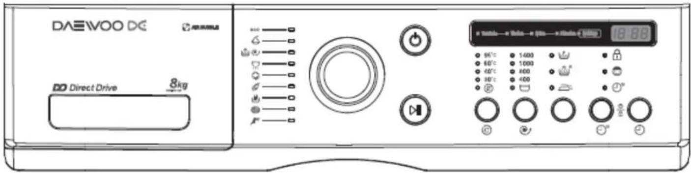 DAEWOO DWD-FD1442 - Bedienblende - 12