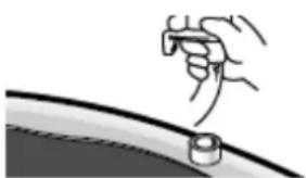 DAEWOO DWD-HD1412 - Reinigung des Wassereinlaufsiebs - 1