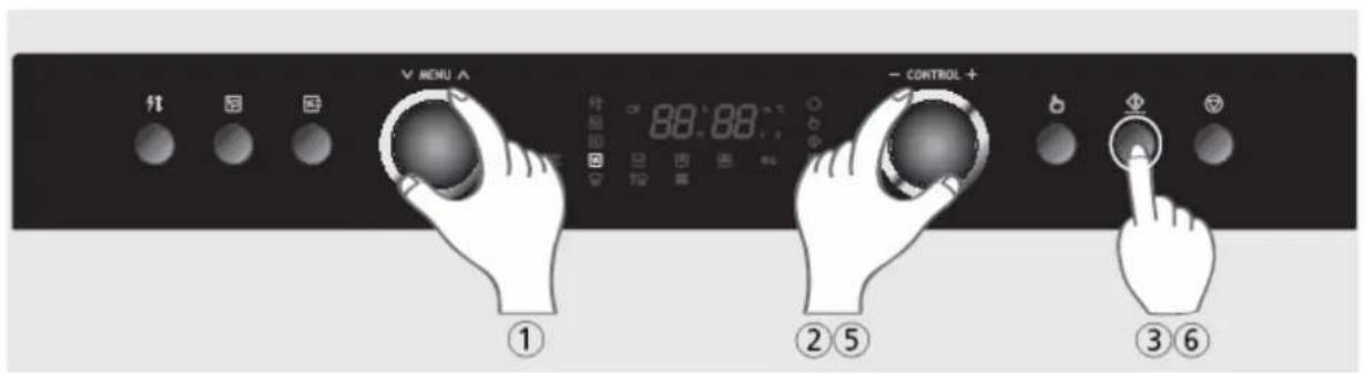 DAEWOO KOC-1C0KW - KONVEKTIONSGAREN (mit Vorheizen) - 2