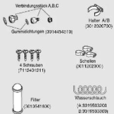 DAEWOO FRS-U20FA - WATER SUPPLY KIT - 1