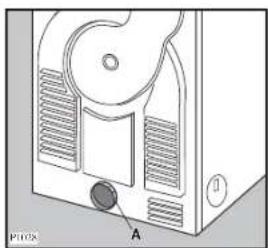 ELECTROLUX EDE5340 - Anschluss eines Abluftschlauchs - 1