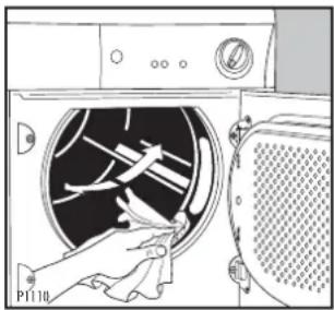 ELECTROLUX EDE5130 - Reinigung der Flusensiebe - 1