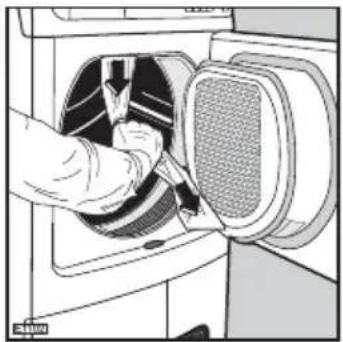 ELECTROLUX EDC66150 - Entfernen der Transportsicherung - 2