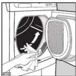 ELECTROLUX EDC67555W - Reinigung der Flusensiebe - 1