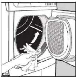 ELECTROLUX EDC67555W - Het filtergedeelte - 2