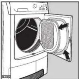 ELECTROLUX EDC67555W - Het filtergedeelte - 1