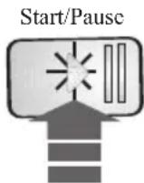 ELECTROLUX EDC67150W - Selecteer Start/Pause - 1