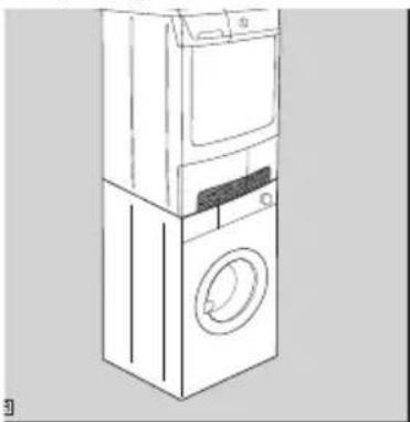 ELECTROLUX EDC67150W - Wasch-/Trockensäule - 1