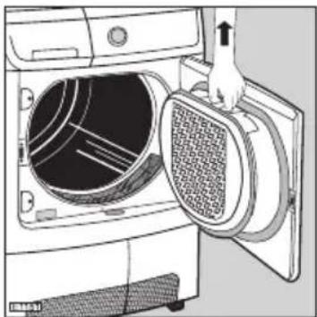 ELECTROLUX EDC67150W - Reinigung der Flusensiebe - 2