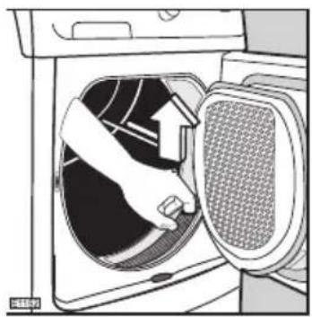 ELECTROLUX EDC67150W - Reinigung der Flusensiebe - 3