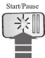 ELECTROLUX EDC46130 - Selecteer Start/Pause - 1