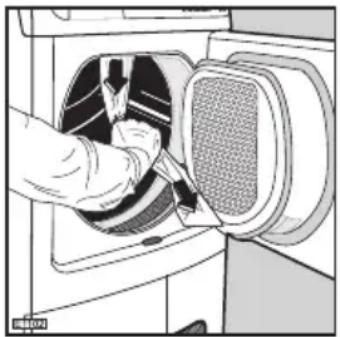 ELECTROLUX EDC46130 - Entfernen der Transportsicherung - 2