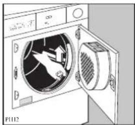 ELECTROLUX EDE56160W - Het filtergedeelte - 4