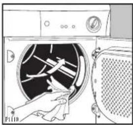 ELECTROLUX EDE56160W - Het filtergedeelte - 2