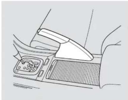 Acura TL (2006) - Clock, Parking Brake - 2