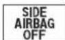 Acura TL (2006) - How the Side Airbag Off Indicator Works CanadaU. S. - 1