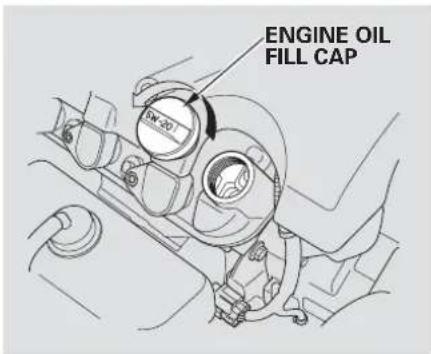 ENGINE OIL FILL CAP
